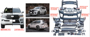 TO MODIFY LAND CRUISER FJ200 2016 TO E-FORD STYLE